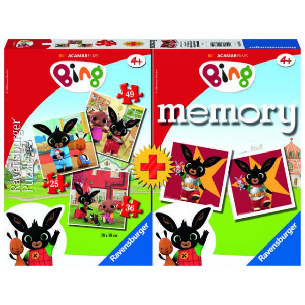 Multipack - Memory + 3 Puzzle: Bing 