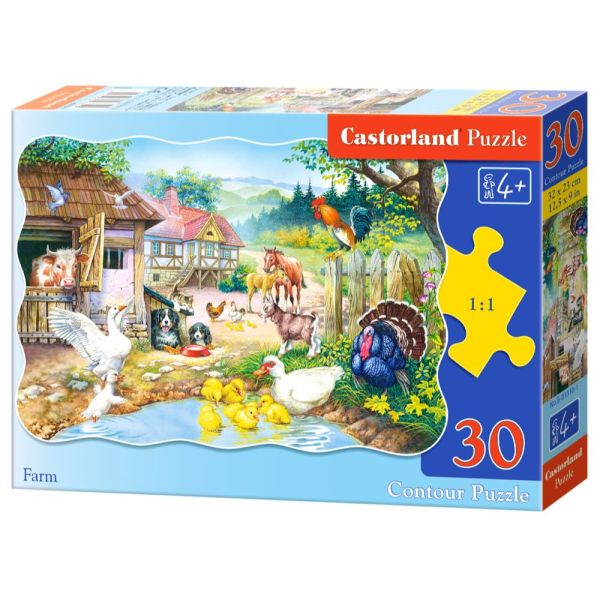30 Piece Puzzle - Farm