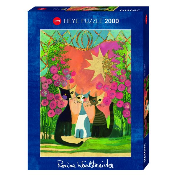 Puzzle 2000 pz - Roses, Rosina Wachtmeister