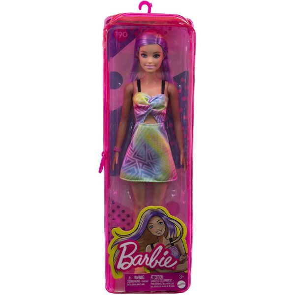 Barbie - Fashionistas:Capelli Biondi e Ciocche Viola