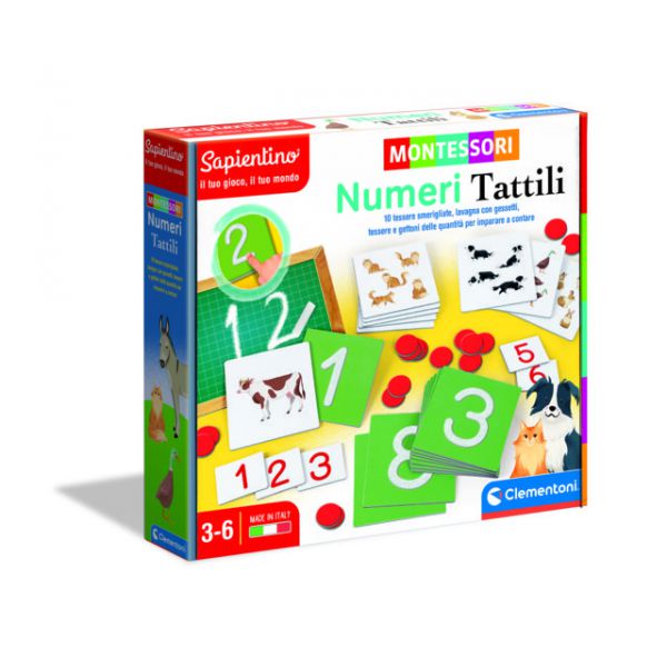 Montessori - Numeri Tattili