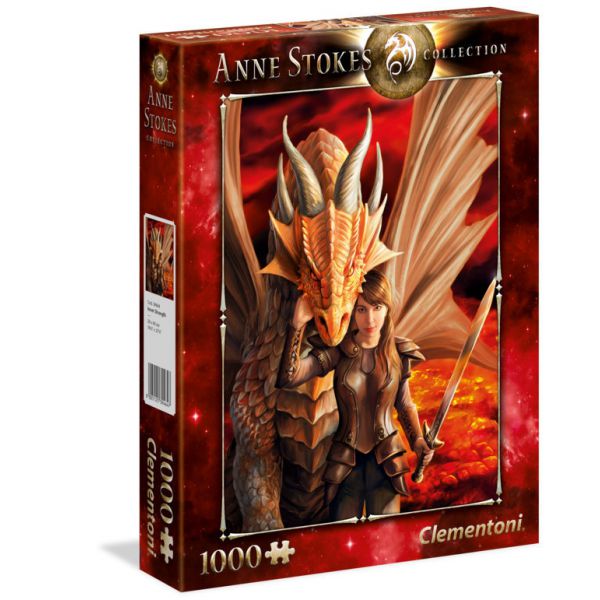 1000 Piece Puzzle - Anne Stokes: Inner Strength