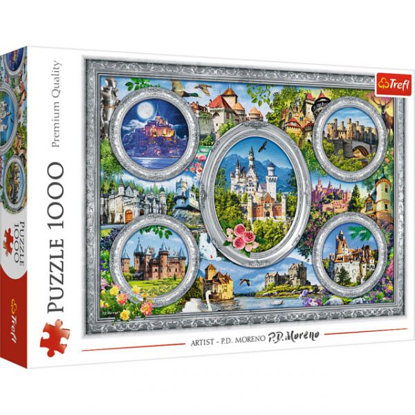 Puzzle da 1000 Pezzi - Castles of the World