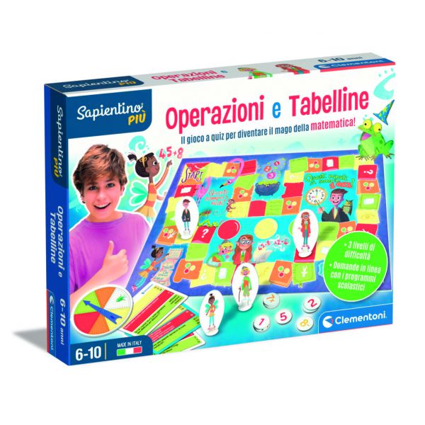 Sapientino - Operations and Tables