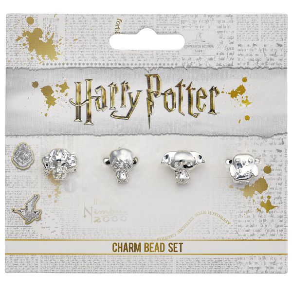 Set di 4 perle Chibi - Harry Potter