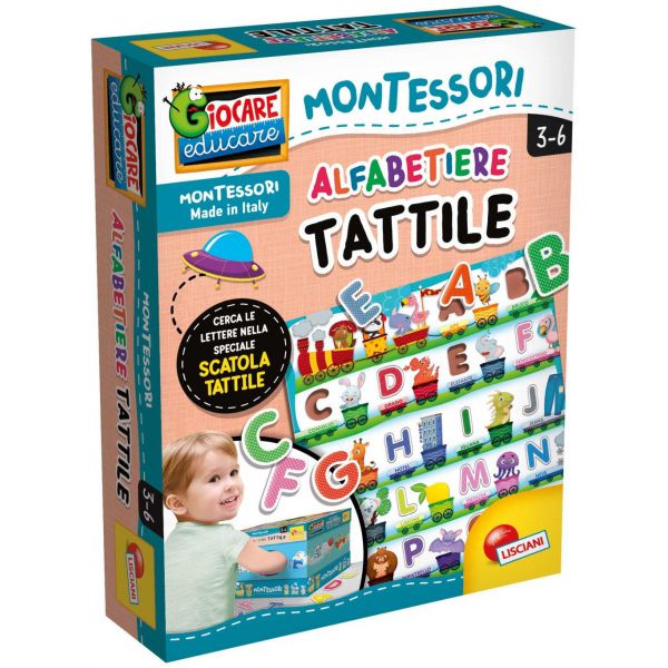 Montessori - Alfabetiere Tattile