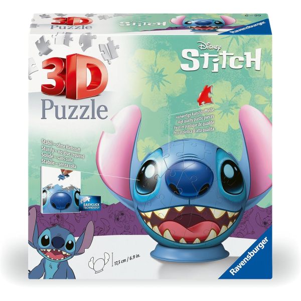Puzzle da 77 Pezzi 3D - Stitch