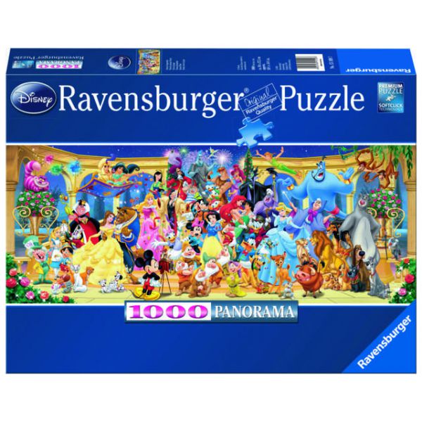 1000 Piece Panorama Puzzle - Disney