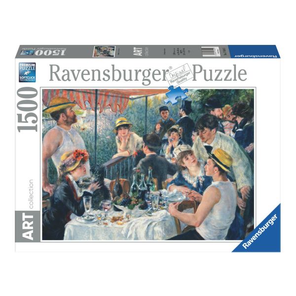 1500 piece puzzle Art Collection - Renoir: The Rowers&#39; Breakfast