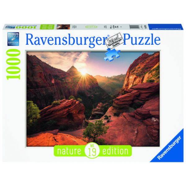 1000 Piece Puzzle - Zion Canyon USA