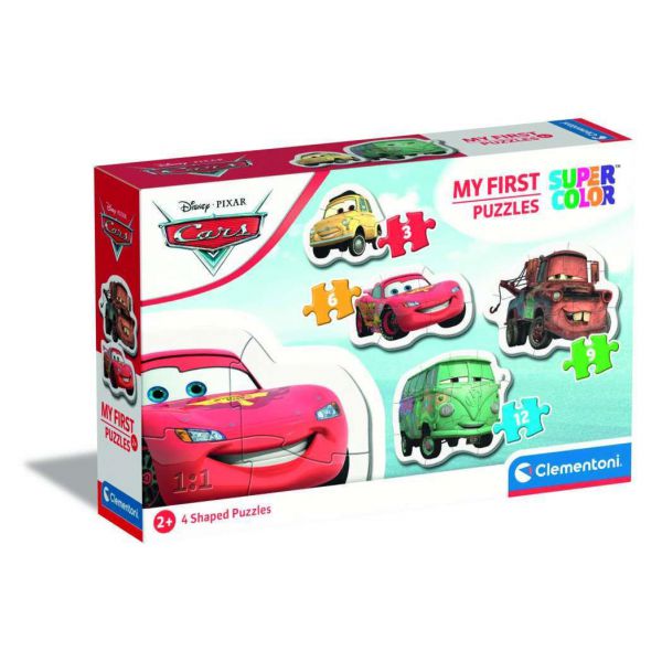 4 Puzzle in 1 - My First Puzzle: Disney Cars