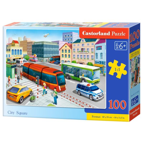 100 Piece Puzzle - City Square