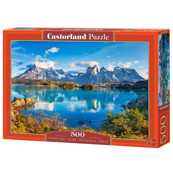 500 Piece Puzzle - Torres Del Paine, Patagonia, Chile