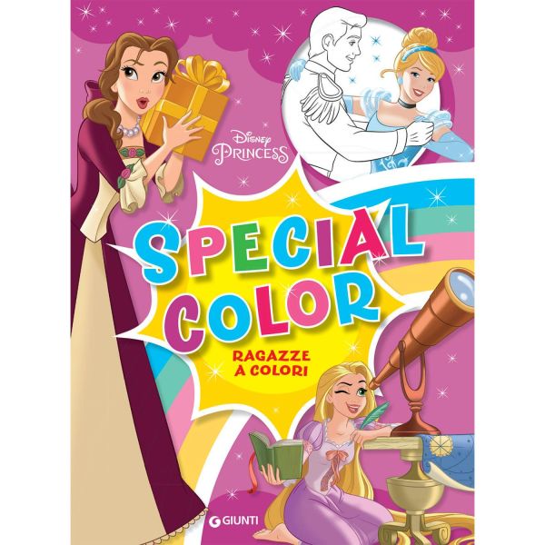 Special color Disney Princess Girls in color