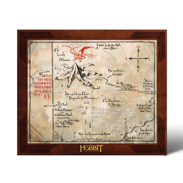 Il Signore degli Anelli - Mappa di Thorin Scudodiquercia