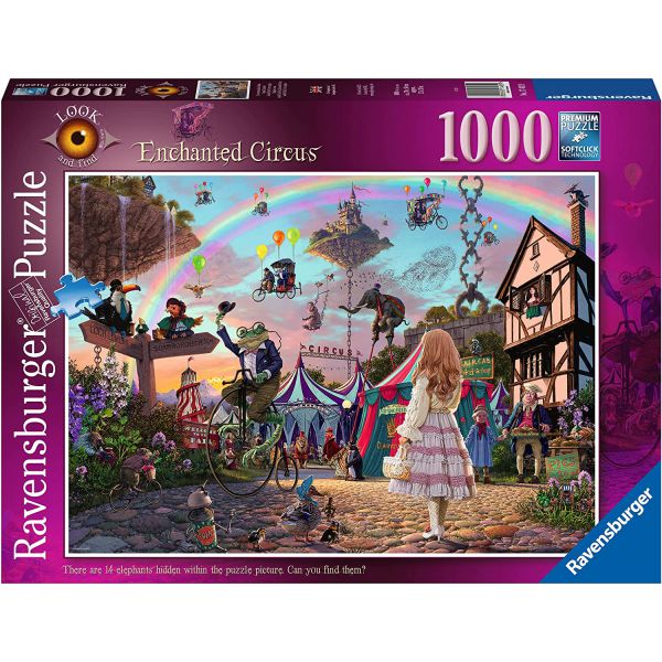 Puzzle 1000 pcs - The magic circus