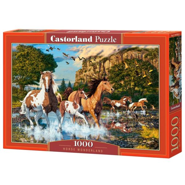 Puzzle da 1000 Pezzi - Il Paese delle Meraviglie dei Cavalli