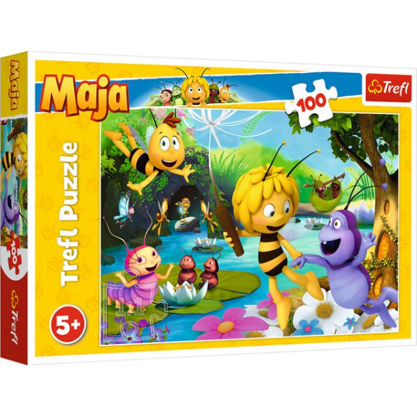 100 Piece Puzzle - Maya the Bee and Friends