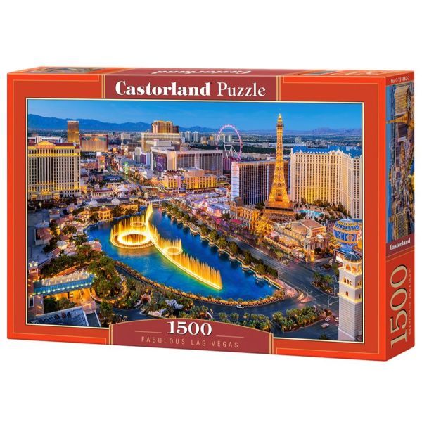 1500 Piece Puzzle - Fabulous Las Vegas