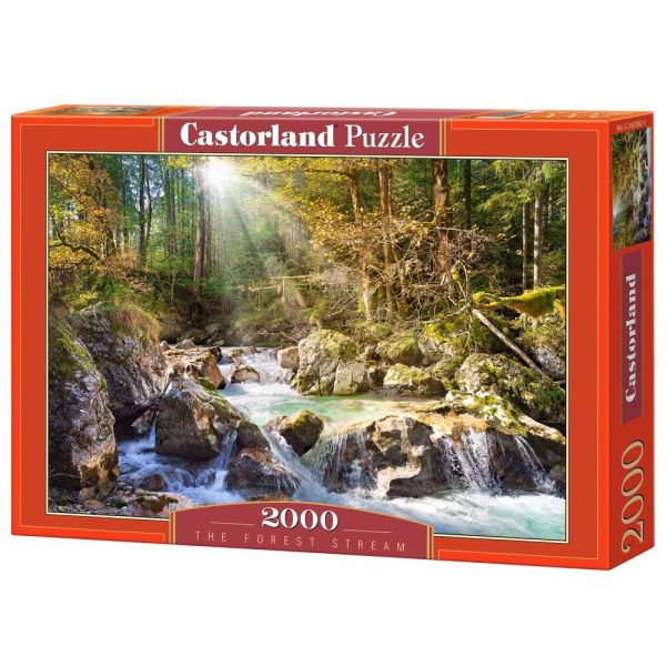 Puzzle 2000 Pezzi - The forest stream