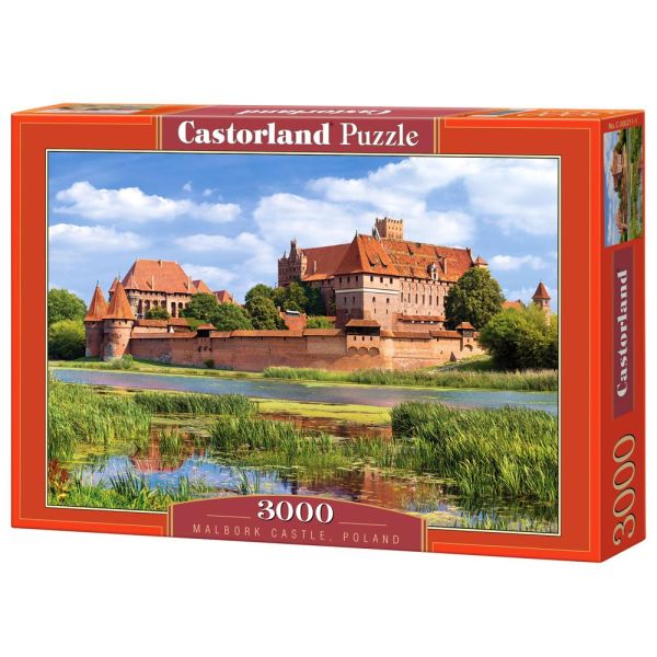 Puzzle da 3000 Pezzi - Castello di Malbork, Polonia