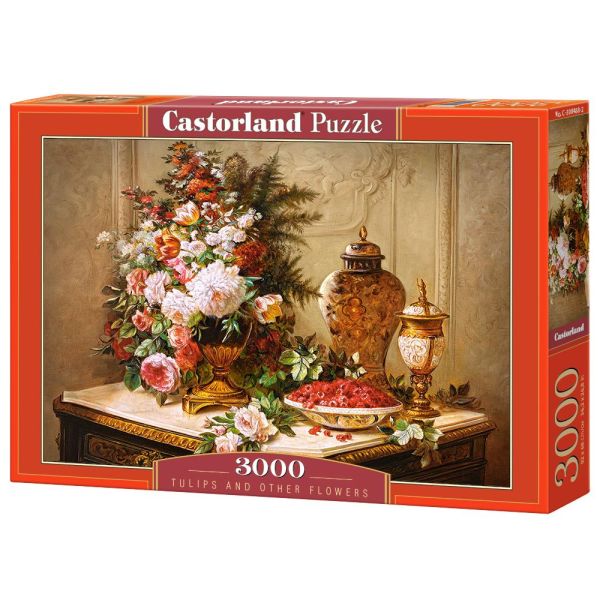 Puzzle 3000 Pezzi - Tulips and other Flowers