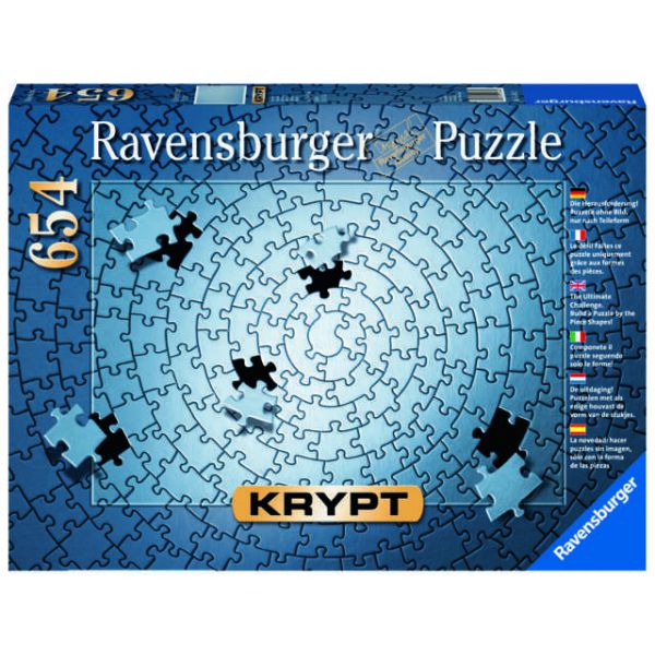 654 Piece Puzzle - Krypt Silver