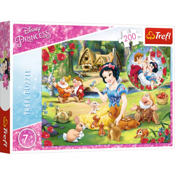 Puzzle da 200 Pezzi - Disney Princess: Un Sogno d'Amore