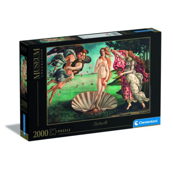 2000 Piece Puzzle Museum Collection - Botticelli: The Birth of Venus
