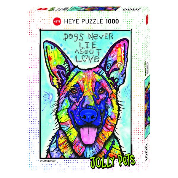 Puzzle 1000 pz - Dogs Never Lie, Jolly Pets
