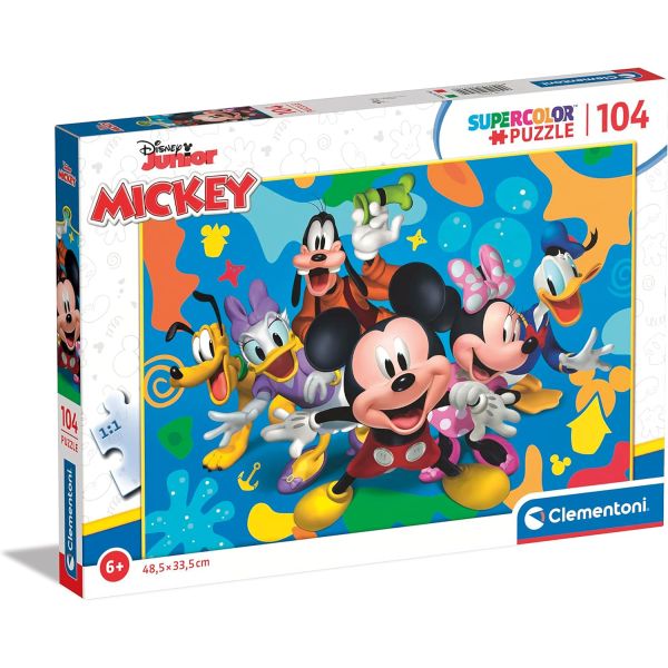 Puzzle da 104 Pezzi -  Mickey and Friends