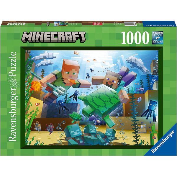 Puzzle 1000 pz - Minecraft Mosaic