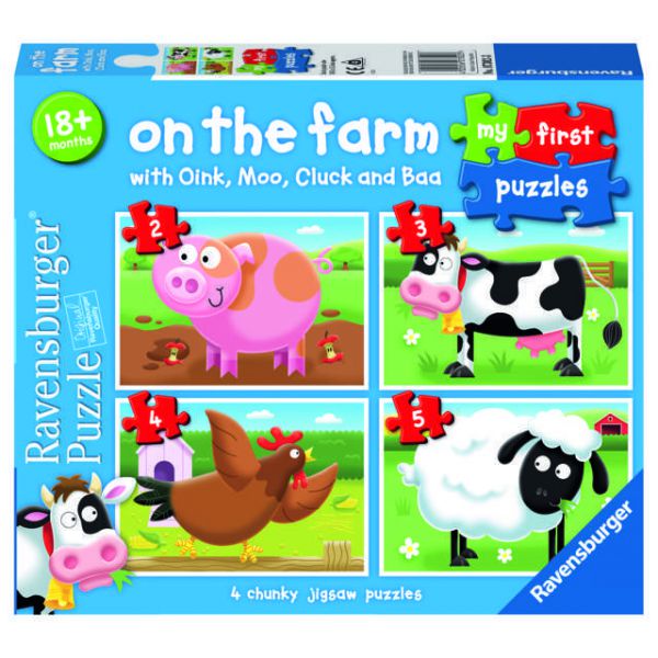 4 Puzzles in 1 - Farm
