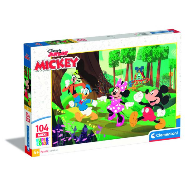 Puzzle da 104 Pezzi Maxi - Mickey and Friends