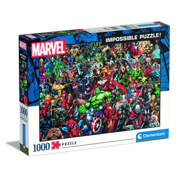1000 Piece Puzzle - Impossible Puzzle: Marvel 80th Anniversary