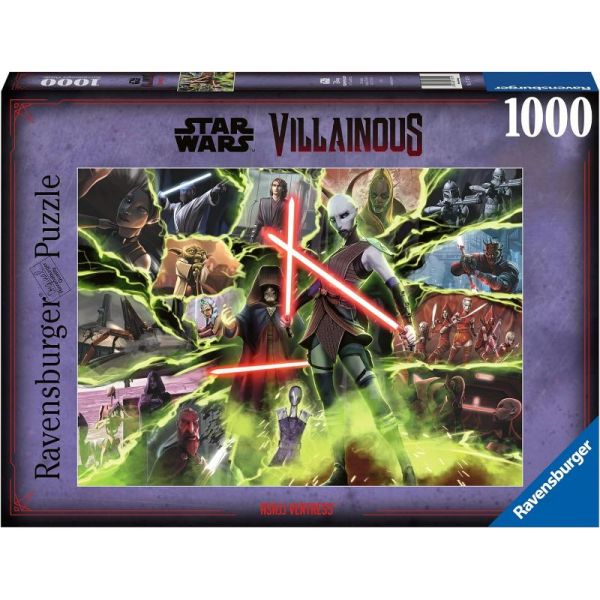 1000 Piece Puzzle - Star Wars Villainous: Asajj Ventress