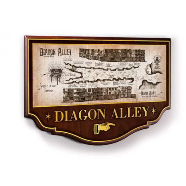  Harry Potter: Placca Murale Diagon Alley