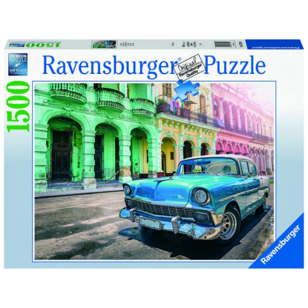 Puzzle da 1500 Pezzi - Automobile a Cuba
