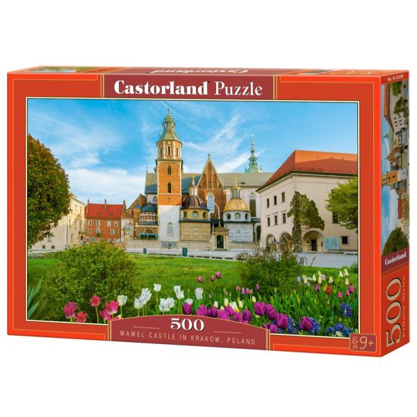 Puzzle da 500 Pezzi - Castello di Wawel a Cracovia, Polonia