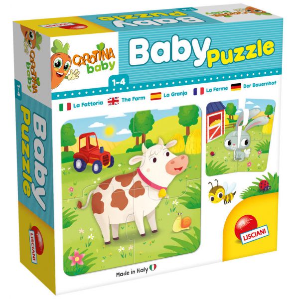CARROT BABY PUZZLE THE FARM