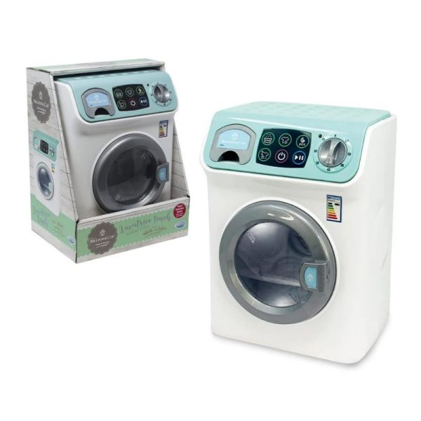 Maisonelle - Digital washing machine measures L 16*D 13*H 23 cm with functions, lights and sounds 