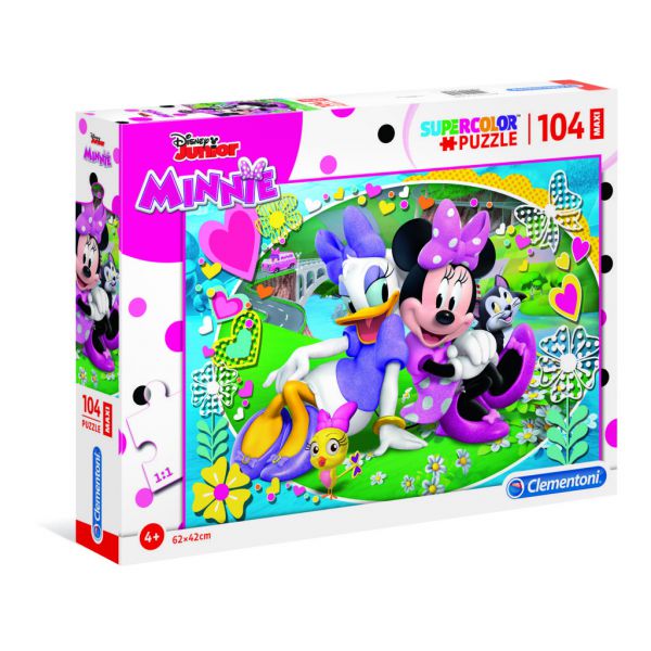 Minnie and Helpers - 104 Piece MAXI Puzzle
