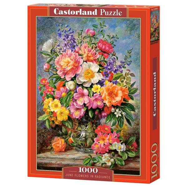 Puzzle 1000 Pezzi - June Flowers in Radiance