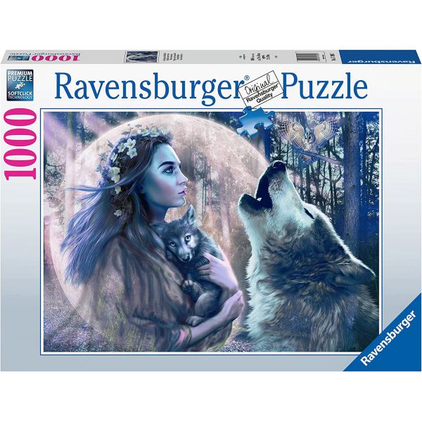 Puzzle 1000 pcs - Night of the full moon