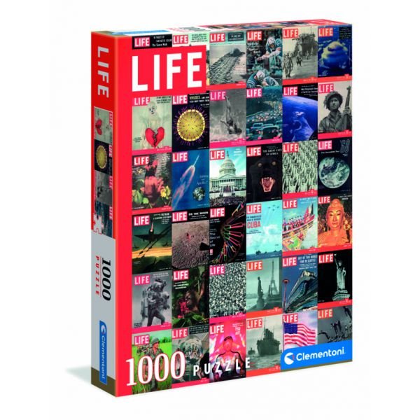 1000 Piece Puzzle - Life: Covers