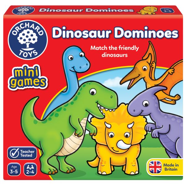 Dinosaur Dominoes Mini Game