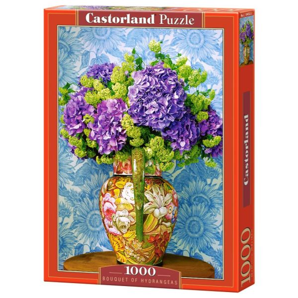 Puzzle 1000 Pezzi - Bouquet of Hydrangeas