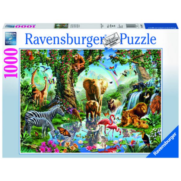 1000 Piece Puzzle - Fantasy: Jungle Adventures
