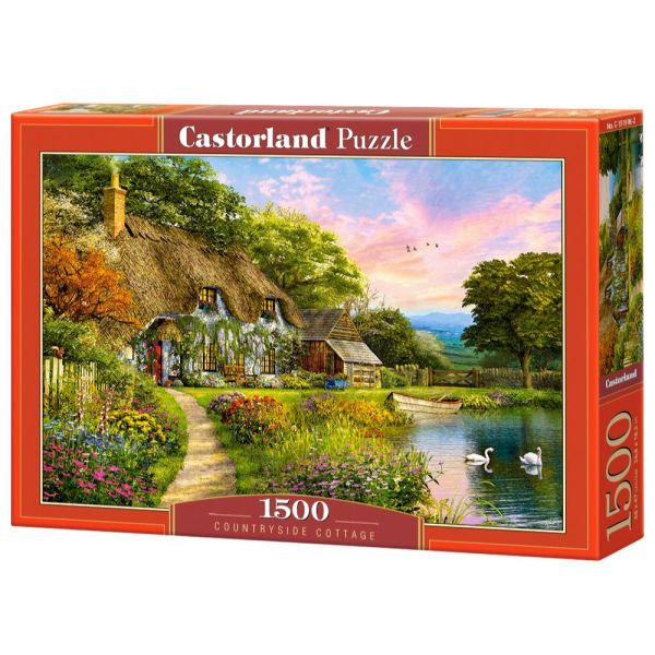 1500 Piece Puzzle - Countryside Cottage