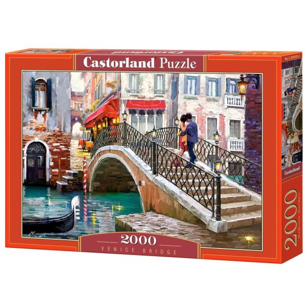 2000 Piece Puzzle - Venice Bridge